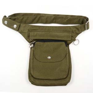 NijensHANNOVER HS 75510 - Bauchtasche - Gassitasche - wasserdicht -grün