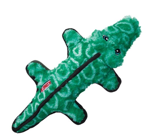KONG Ballistic Alligator - Hundespielzeug - grün