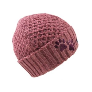 Nijens-Muetze-Kappe-Beanie-Winter-Kaelte-Hund-Spasziergang-Pfoten-Pfoetchen-warm-kuschlig-gefüttert-Fleece-Wollmuete-Schurwolle-Pfotenstickerei-Orleila-rosa-31