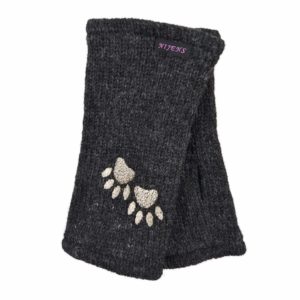 Nijens-Pulswaermer-Amedisli-Handschuhe-Schurwolle-Pfotendesign-Fleece-Innenfutter-kuschlig-weich-Spaziergang-Winter-Hund-grau-20