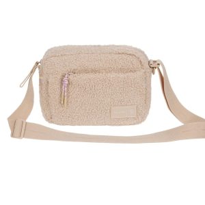Palopa - LECKERLIBEUTEL-NOKA - Gassitasche - Teddy Fleece - beige - limited Edition