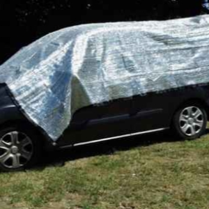 Aluminium Schattennetz - Sonnenschutz - Hitzeschutz - 5x8m