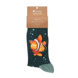 Socken-Wrendale-Designs-Bambussocken-Bambus-Socken-Damen-Einheitsgroesse-Geschenk-Gift-Clownfish