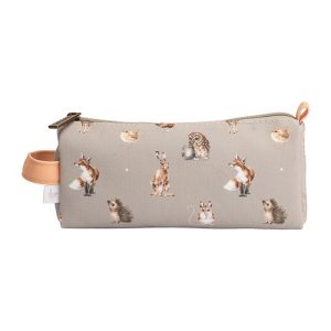 Wrendale Design-Hannah Dale-Etui-Woodlander-Wildtiere-Schule-Kosmetik