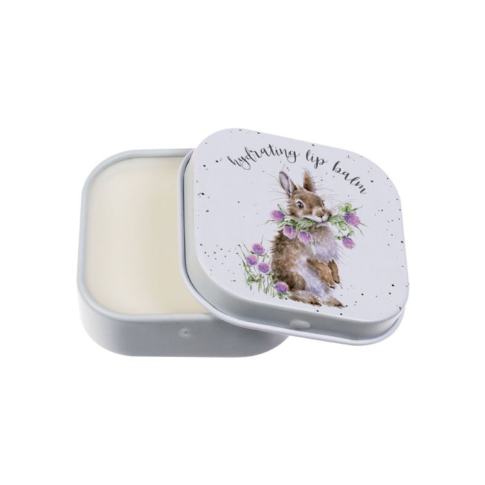 Wrendale Design-Hannah Dale-Lippenbalsam-Pflegend-Vanille-Honig-Lippen-Geschenk-Mitbringsel-Kaninchen, Head clover heels