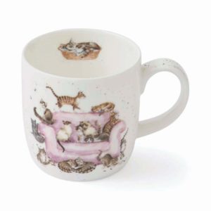 Wrendale-Design-Pfoetli-Shop-Tasse-Mug-Fine-bone-China-weiss-cattitude-katzen