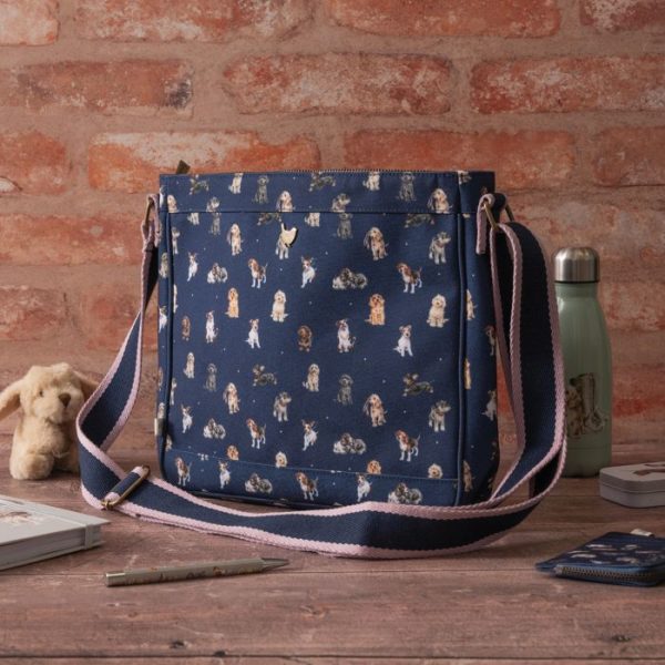 Wrendale Design_Gassitasche_Umhaengetasche_Hunde_Hundetasche_Dogprint_1